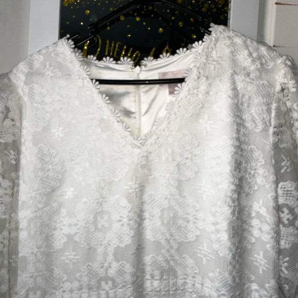 Rachel Parcell White Lace Dress - Picture 5 of 9